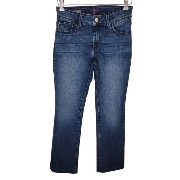 NYDJ Billie Mini Bootcut denim Jeans size 2p (Hemmed) - Picture 1 of 6